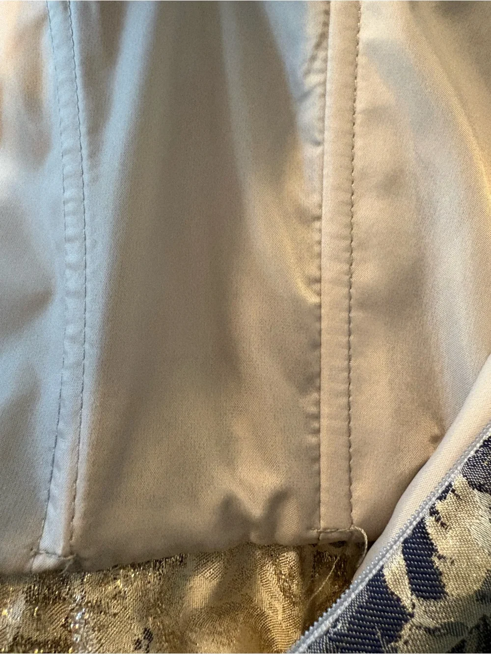 Alex Evenings Jaquard Short Sleeve Off Shoulder Gown NWT - Picture 11 of 15